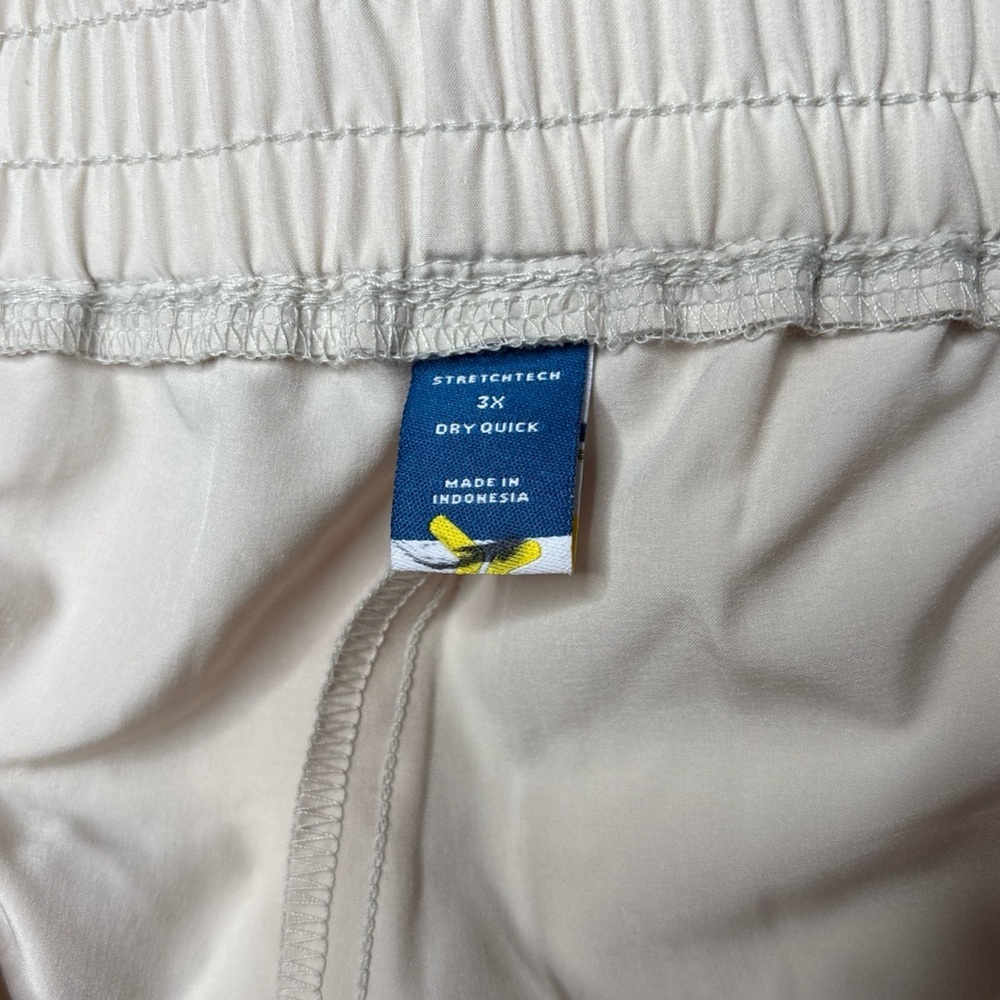 Old Navy Strechtech Lightweight Jogger Womens Cream Cargo Pants 3X & 4X - Picture 15 of 16